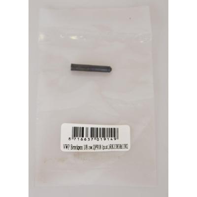 VWP kettingstift/breekpen 1/8 zwart qf918 (per stuk)