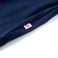 Kindershirt 128 marineblauw - thumbnail