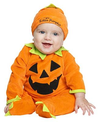 Kostuums voor Baby's My Other Me Oranje Pompoen (2 Onderdelen) Maat 0-6 Maanden