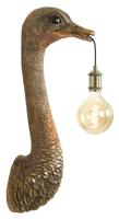 Light & Living Wandlamp 'Ostrich' 72cm, kleur Antiek Brons - thumbnail