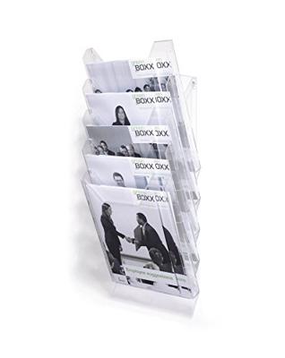Durable COMBIBOXX A4 SET XL - 8586 858619 Folderhouder Transparant DIN A4 1 stuk(s) Aantal vakken: 5 (b x h x d) 242 x 580 x 155 mm Durable COMBIBOXX A4 SET XL - 8586 858619 Folderhouder Transparant DIN A4 1 stuk(s) Aantal vakken: 5 (b x h x d) 242 x 580 x 155 mm