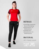 JAKO 8489D Trainingsbroek Allround Dames - Zwart - 38 - thumbnail