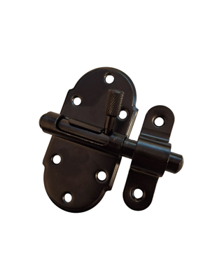 Waelbers Veergrendel 35x70mm Zwart - 10 Stuk(s) - 102197.05