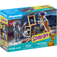 PLAYMOBIL scooby-doo! - avontuur met black knight constructiespeelgoed (70709) - thumbnail