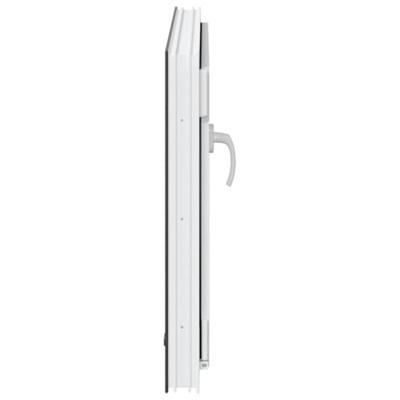 Kelderraam "RISOR" 80x60 cm draai-kiep DIN links antraciet