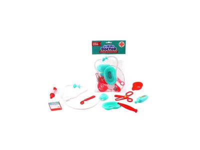 John Toy Dokter speelset 9-delig in zak John Toy Dokter speelset 9-delig in zak