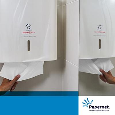 Papernet handdoekdisp c/v wit