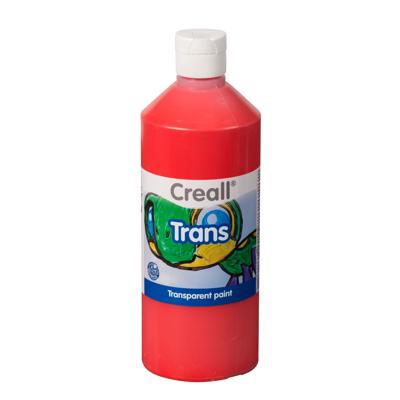 Creall transparante verf rood, 500ml