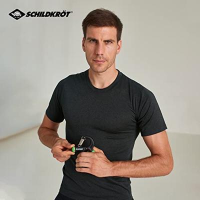 Schildkröt Fitness instelbare knijphalter 10/30 kg groen/zwart