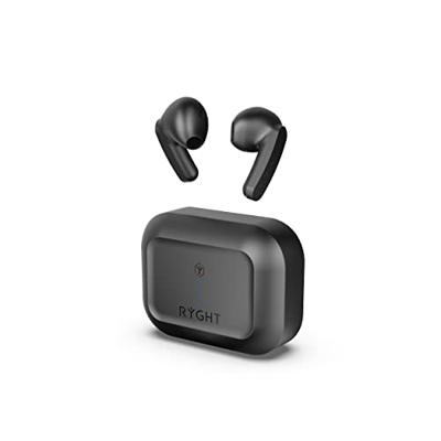 RYGHT MINO In Ear headset Bluetooth Stereo Zwart Ruisonderdrukking (microfoon) Indicator voor batterijstatus, Headset, Oplaadbox, Touchbesturing