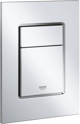 Bedieningsplaat GROHE Skate Cosmopolitan S WC DF 13x17,2cm Chroom
