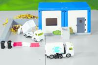 Siku veegmachine & vuilniswagen 1:87 - thumbnail