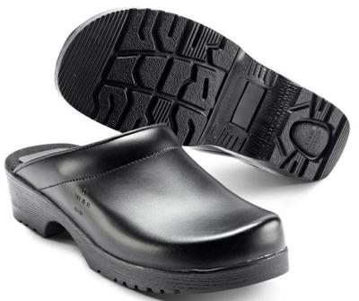 SIKA 1186 Klomp Flexika Open Hak Zwart - Maat 42 - 16.089.079.42