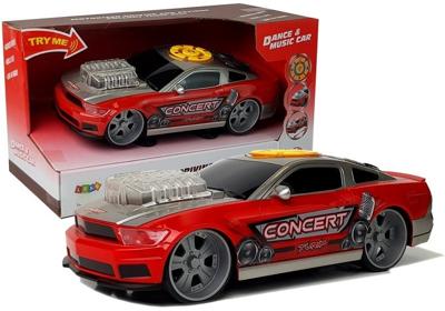 Viking Choice DJ auto met muziekpaneel en licht – Rood Viking Choice DJ auto met muziekpaneel en licht – Rood