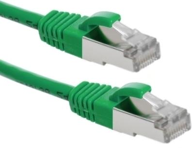 Cat6a S/FTP Verbindingskabel - 2,5 m - RJ45 - AWG26 - PVC - Groen