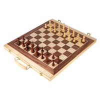 Small Foot - houten schaakspel en backgammon - thumbnail