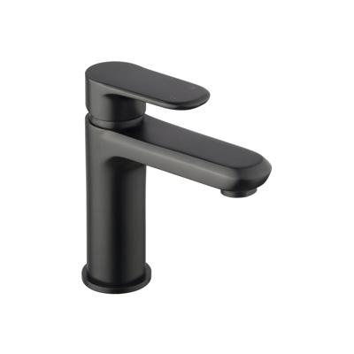 Wastafelkraan BWS Opbouw Eenhendel Mengkraan Mat Zwart