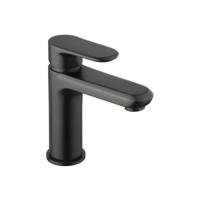 Wastafelkraan BWS Opbouw Eenhendel Mengkraan Mat Zwart - thumbnail