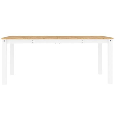 Eettafel Panama 180x90x75 cm massief grenenhout wit