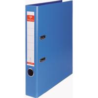 Pergamy ordner, voor ft A4, volledig uit PP, rug van 5 cm, blauw - thumbnail