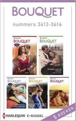 Bouquet e-bundel nummers 3612-3616 (5-in-1) - Susan Stephens, Janette Kenny, Lynne Graham, Margaret Mayo, Elizabeth Power - ebook