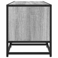Tv-meubel 180x35x41 cm bewerkt hout grijs sonoma eikenkleurig - thumbnail