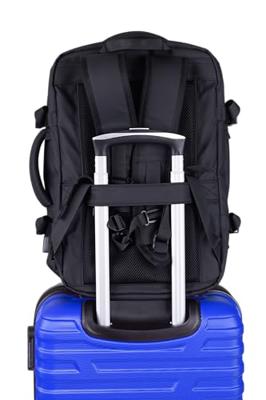 Donau Travel rugzak Prague, 32 l, 17 inch, zwart