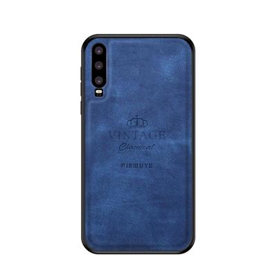 PINWUYO schokbestendige waterdichte volledige dekking PC + TPU + huid beschermende case voor Huawei P30 (blauw)