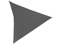 Schaduwdoek driehoek 360x360x360 - donkergrijs - thumbnail