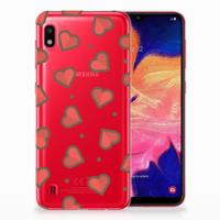 Samsung Galaxy A10 | TPU bumper | Hearts - thumbnail