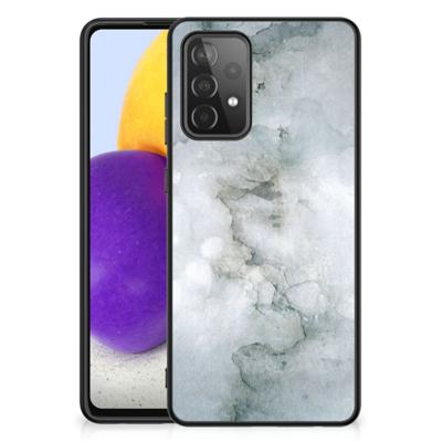 Kleurrijke Telefoonhoesje Samsung Galaxy A72 (5G/4G) Painting Grey