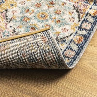 VidaXL Vloerkleed arbizu binnen en buiten vintage stijl 80x150 cm
