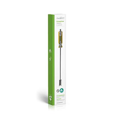 Nedis Schroevendraaier | Geel / Transparant | ABS | 1 stuks - CSGG49550YE CSGG49550YE Nedis Schroevendraaier | Geel / Transparant | ABS | 1 stuks - CSGG49550YE CSGG49550YE