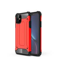 Magic Armor TPU + PC combinatie Case voor iPhone 11 (rood) - thumbnail