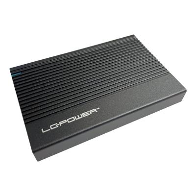 LC-Power LC-25U3-C behuizing voor opslagstations HDD-/SSD-behuizing Zwart 2.5