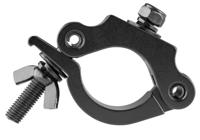 BeamZ BC50B-200 zwarte slimline half coupler 48-51 mm 200 kg - thumbnail