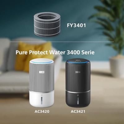 Philips PureProtect Water 3400 Series Reservefilter 1 stuk(s) Antraciet