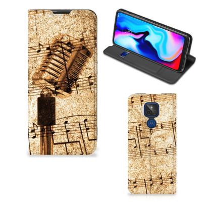 Motorola Moto G9 Play Stand Case Bladmuziek Motorola Moto G9 Play Stand Case Bladmuziek