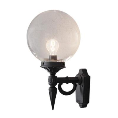 Konstsmide Orion 496-750 Buitenlamp (wand) Spaarlamp, LED E27 100 W Zwart
