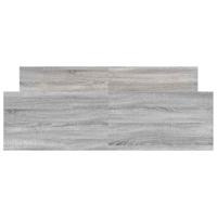 Bedframe met hoofd- en voeteneinde grijs sonoma 140x200 cm - thumbnail