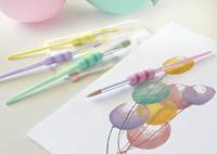 Faber-Castell Faber castell fc-481620 penselenset soft touch 4 stuks pastel kleuren - thumbnail