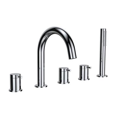 Caral 5-gats Badrandkraan Chroom Compleet