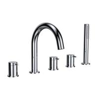 Caral 5-gats Badrandkraan Chroom Compleet - thumbnail