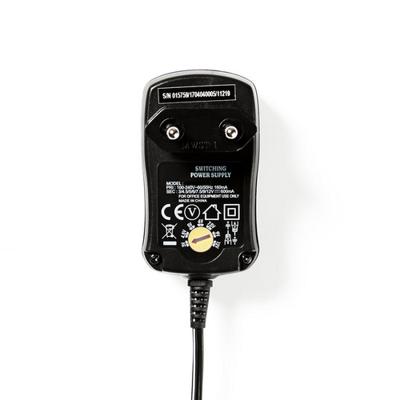 Nedis Universele AC-voedingsadapter | 3/4,5/5/6/7,5/9/12 V DC | 600 MA