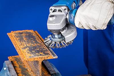 PFERD TOOLS 43315001 Schijfborstel getordeerd KBG Ø 115 x 15 mm M14 staaldraad-Ø 0,50 voor haakse slijpers 1 stuk(s)