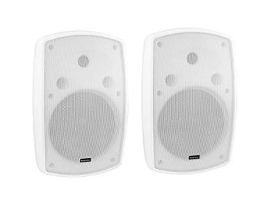 Omnitronic On-Wall speaker Wit 120 W 2 stuk(s)