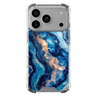 iPhone 17 Pro shockproof hoesje - Ocean marble