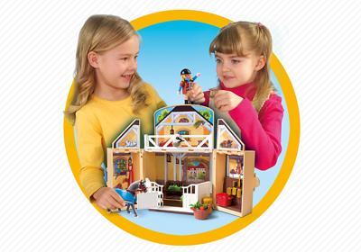 PLAYMOBIL Country speelbox paardenstal 5418