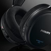 Hoofdtelefoon met Hoofdband Philips SHC5200/10 Zwart Wireless - thumbnail