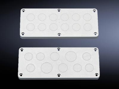 Rittal KL invoerplaat sparing kast/lessenaar, kunststof, (bxhxd) 221x90x15mm Rittal KL invoerplaat sparing kast/lessenaar, kunststof, (bxhxd) 221x90x15mm